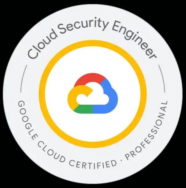 Google Cloud Certified: Professional Cloud Security Engineer exam and