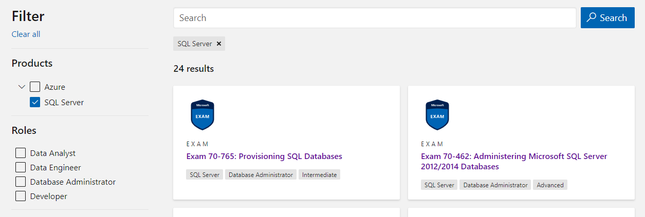 Google Sql Certification